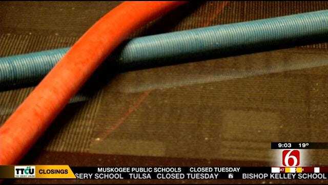 Jenks Schools Cleaning Up After Two Busted Pipes