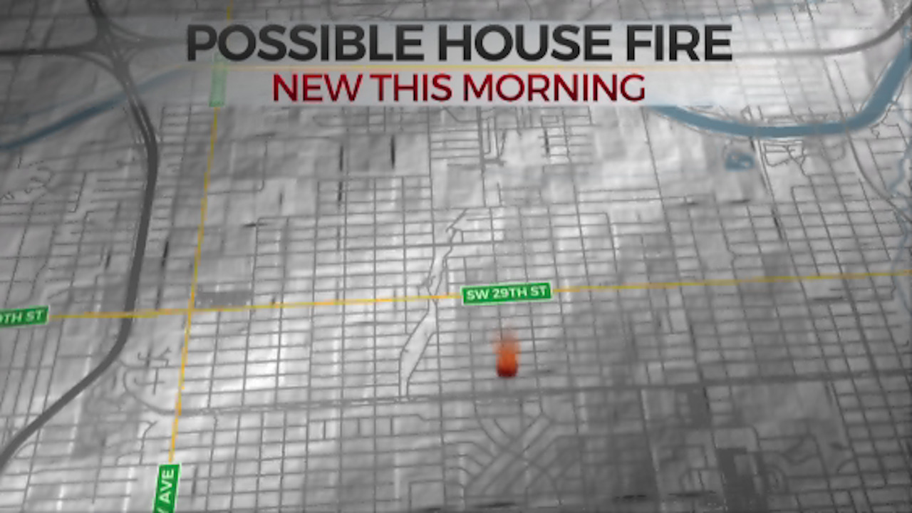 Firefighters Respond To House Fire In SW OKC 