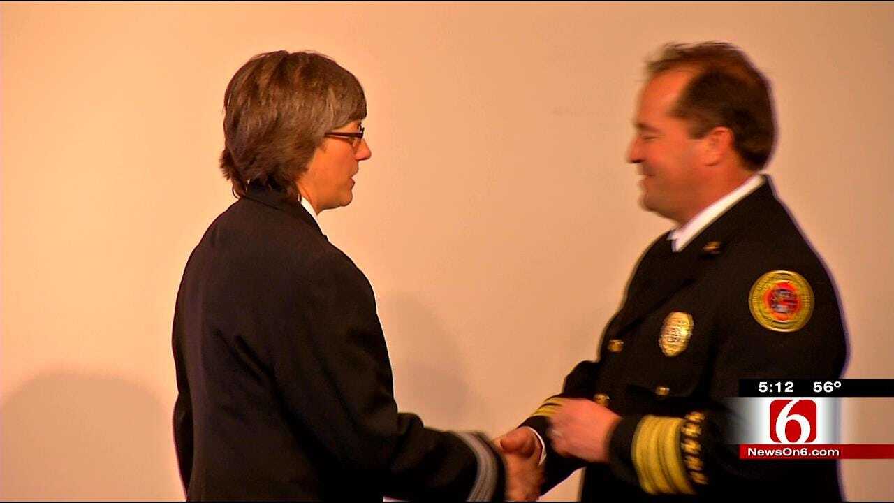 Tulsa Fire Department Names First Female District Chief