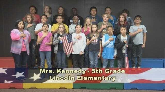 Mrs. Kennedy’s 5th Grade Class At Lincoln Elementary School