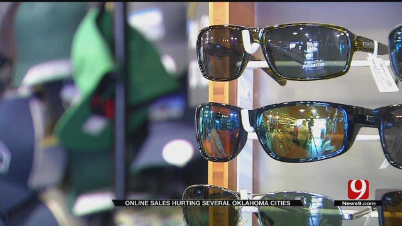Online Sales Hurting Several Oklahoma Cities