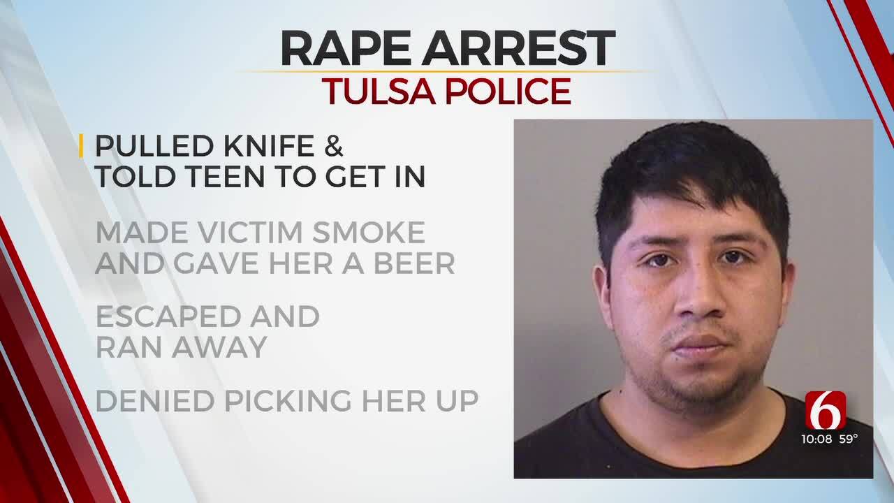 Man In Custody Accused Of Raping Teenager In Tulsa