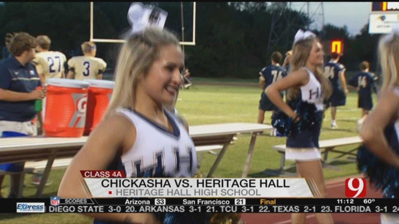 Heritage Hall Beats Chickasha, 56-20