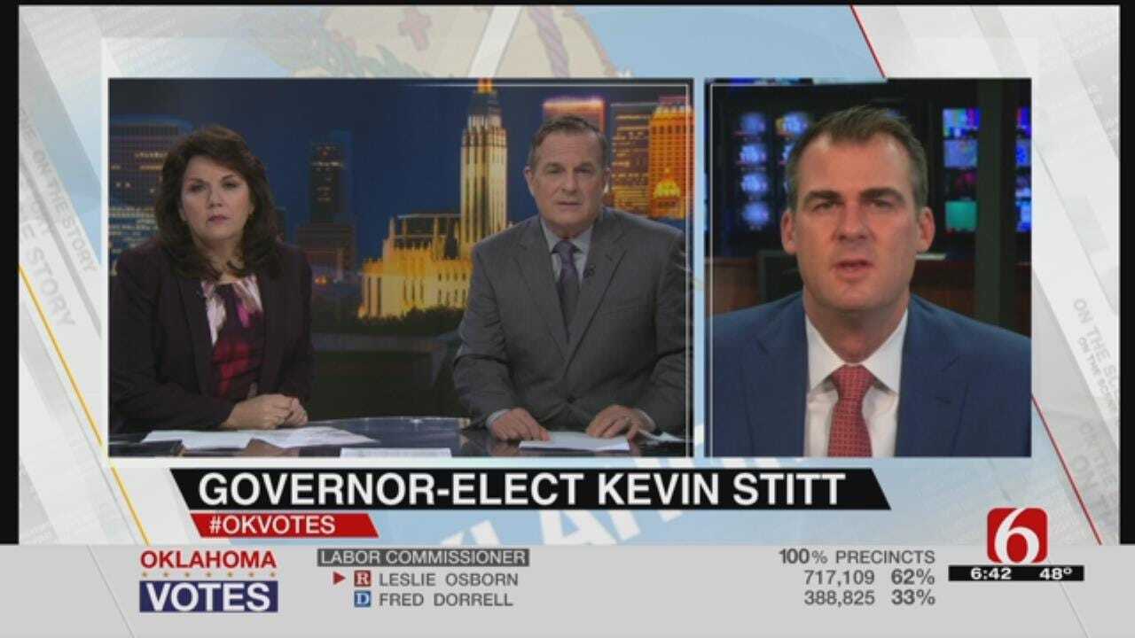 Inauguration Events Planned For Governor-Elect Kevin Stitt