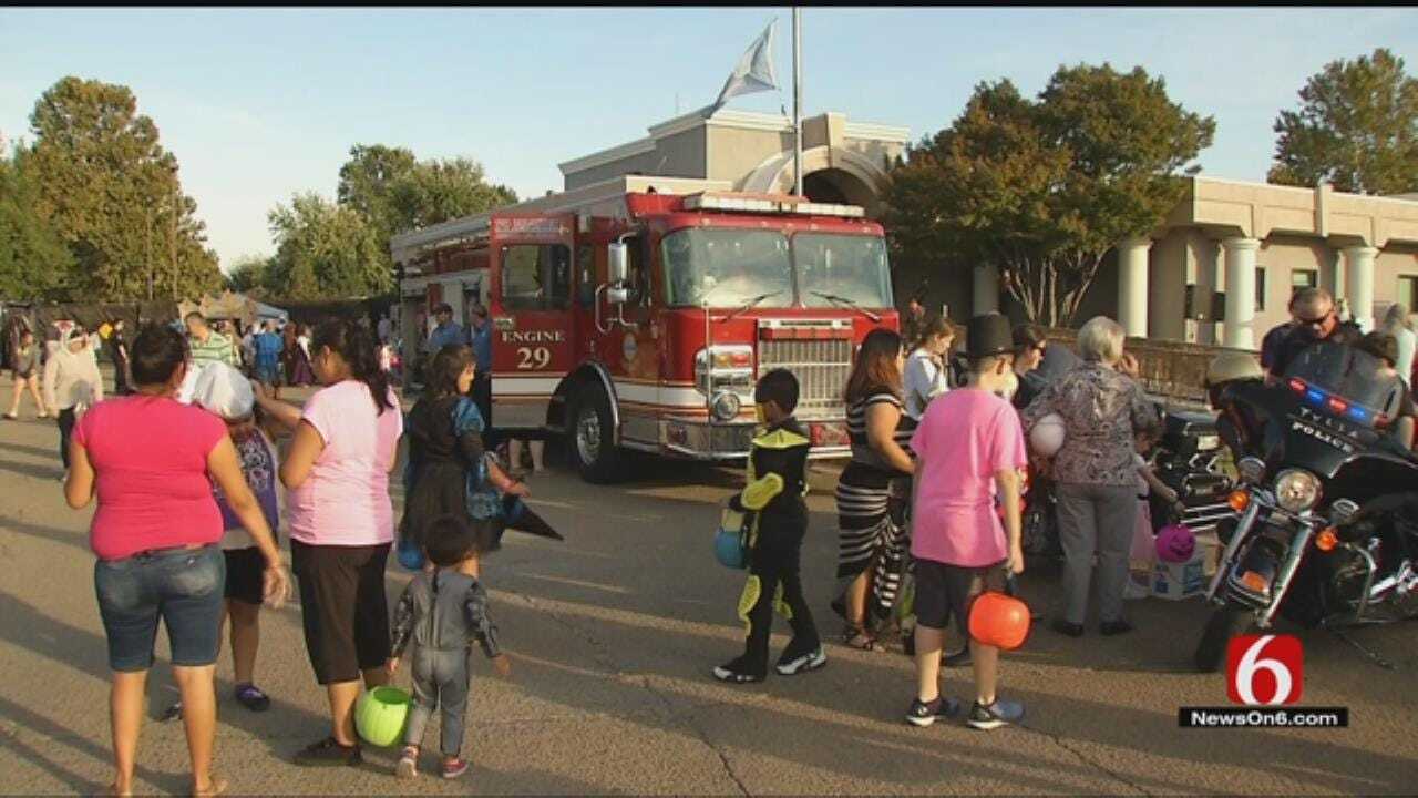 TPD's 'Haunted Precinct' Provides Safe Trick-Or-Treating For Kids