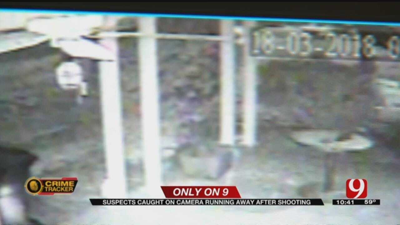 Suspect In NW OKC Shooting Caught On Camera