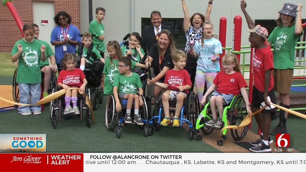 Inclusive Playground In Tulsa Provides Fun For Every Child