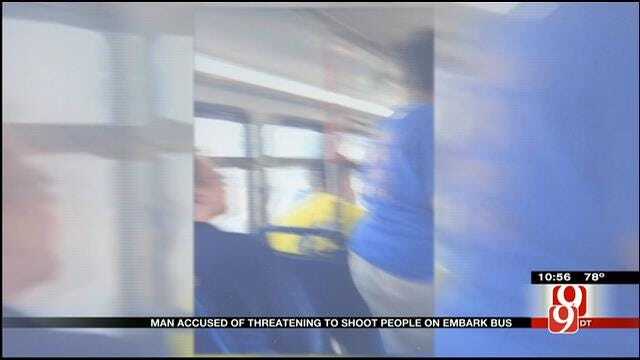 Man Accused Of Threatening To Shoot People On OKC Bus