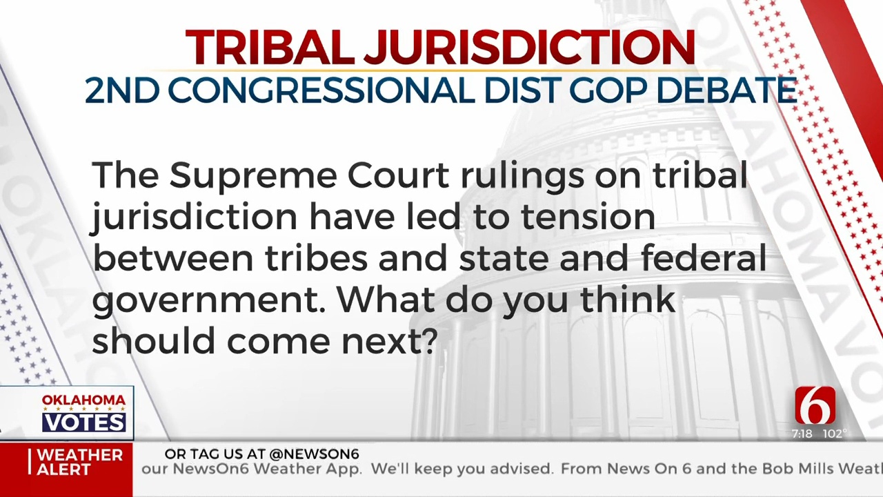 Republican Runoff Congressional Debate: Tribal Jurisdiction