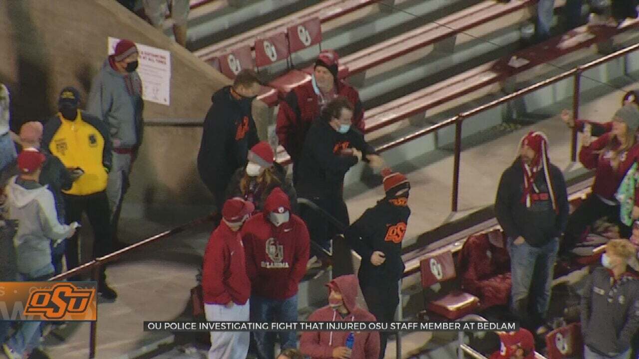 OSU Equipment Manager Suffers Broken Rib After Bedlam Altercation With OU Fans, Police Say