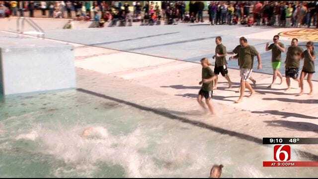 Tulsans Take Plunge To Raise Money For Special Olympics