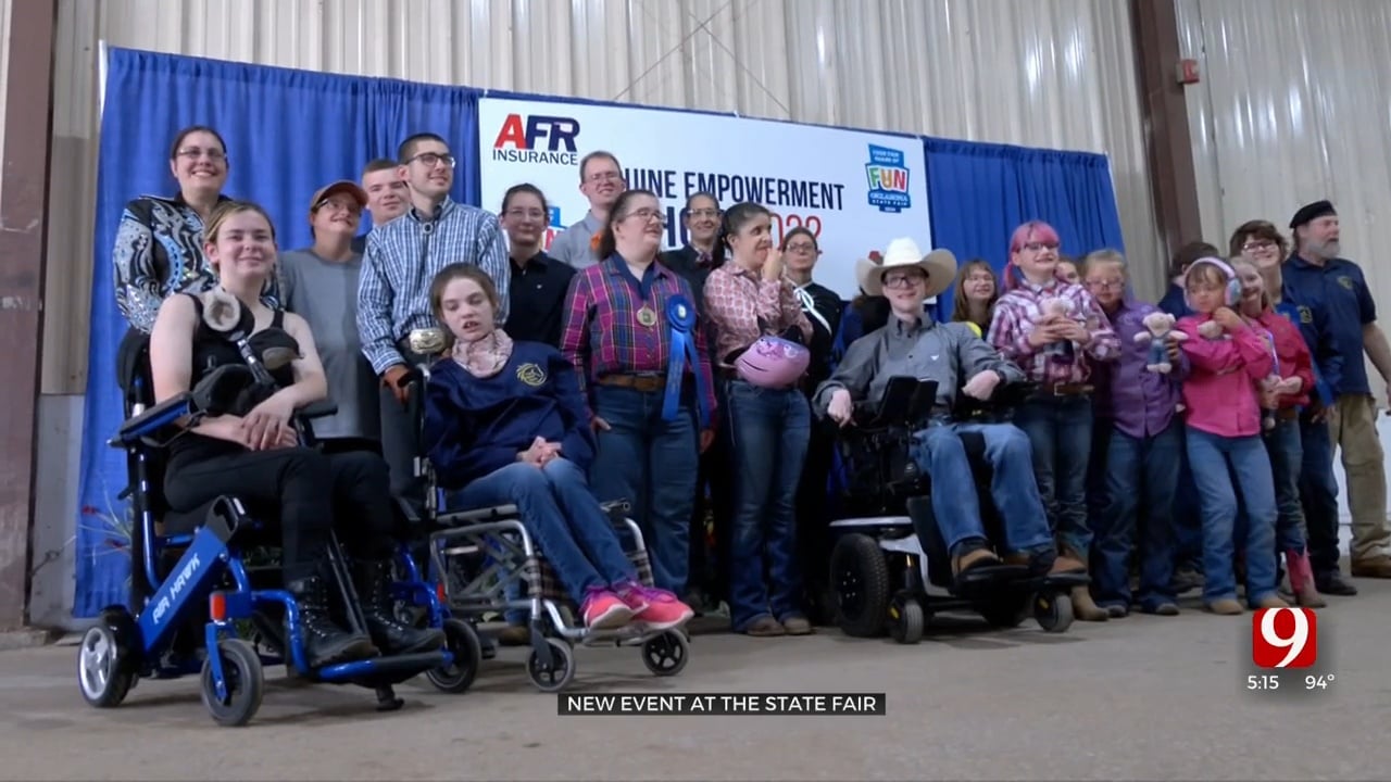 Horse Show For Riders With Disabilities Debuts At Oklahoma State Fair 