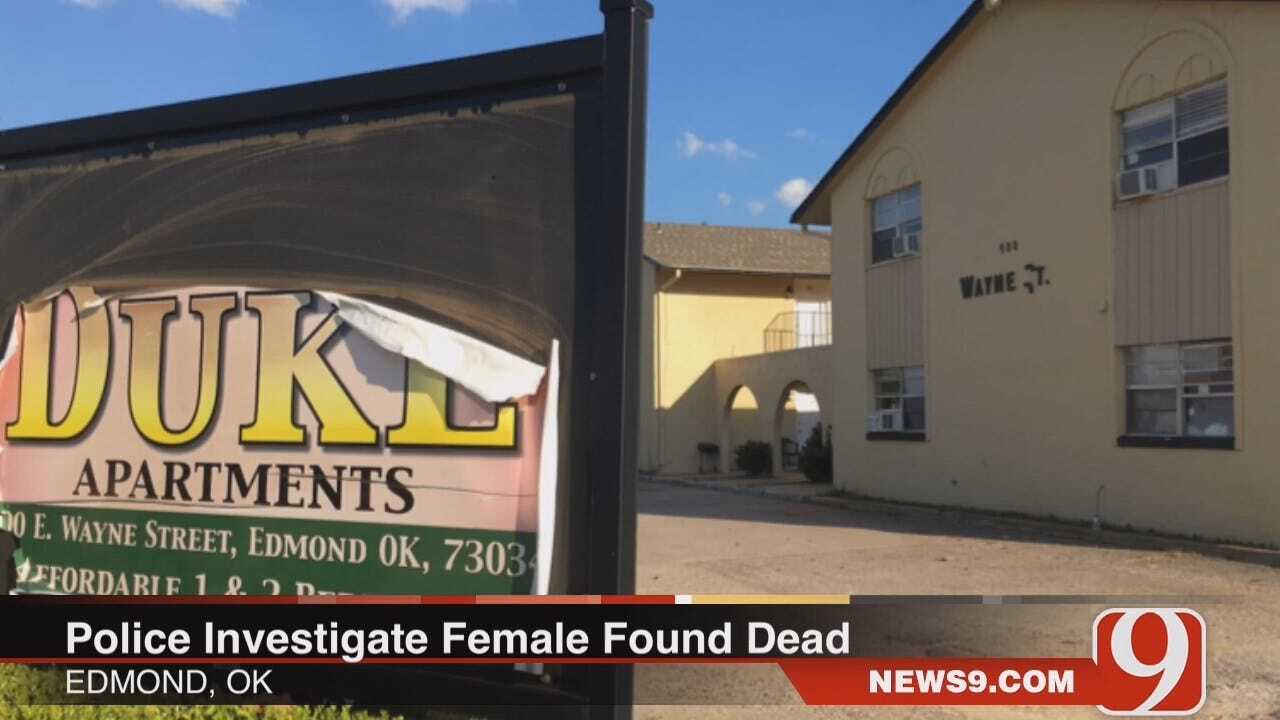WEB EXTRA: Police Investigating After Woman Found Dead In Edmond Apartment