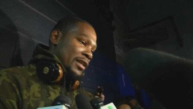 Durant Speaks Before Game In Hometown D.C.