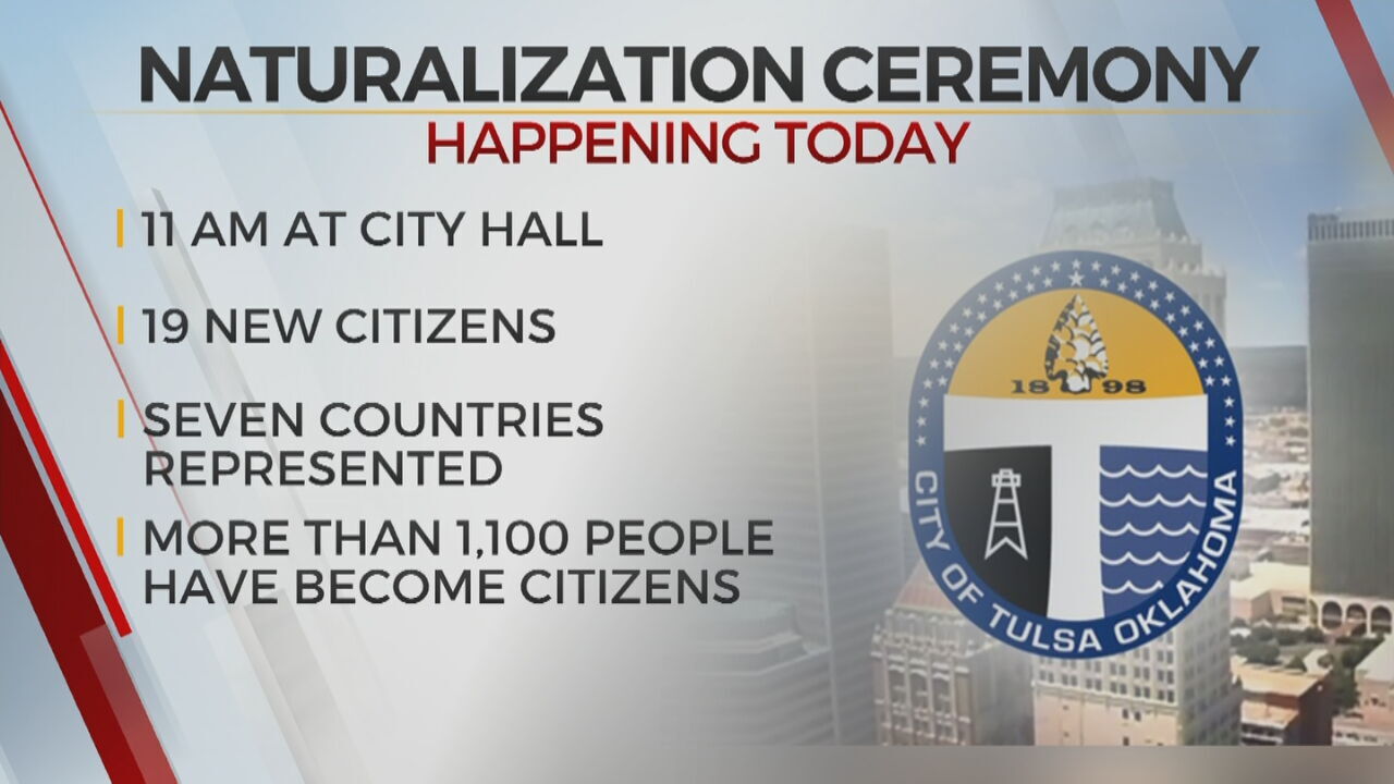19 People To Become American Citizens During Naturalization Ceremony At Tulsa City Hall 
