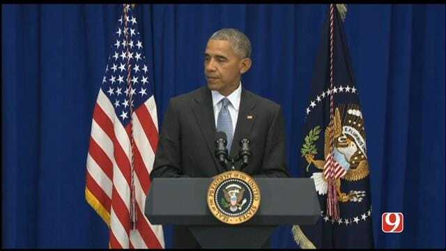 WEB EXTRA: President Obama Announces Arrest Of Suspect In Bombings