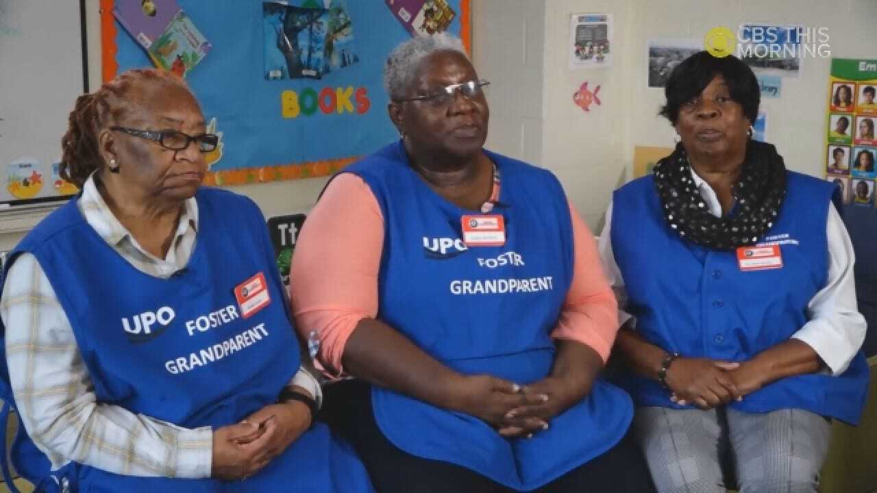 Foster Grandparents Aid Students In Classrooms
