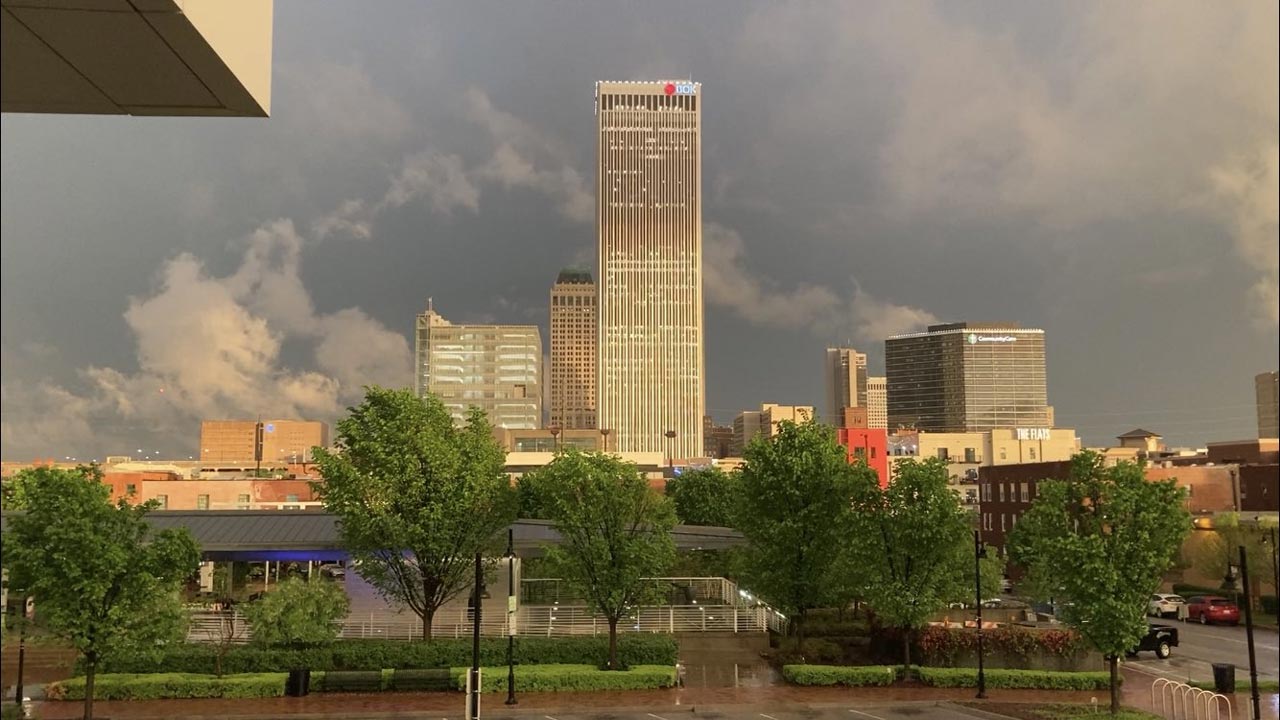 Beautiful Video After Severe Weather Passes Through Tulsa