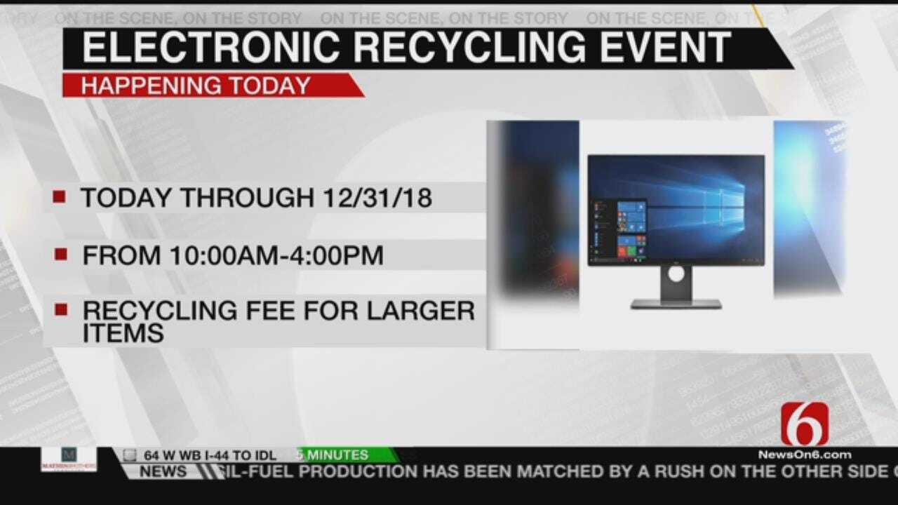 Helping Tulsa Area Non-Profits By Recycling Old Electronics