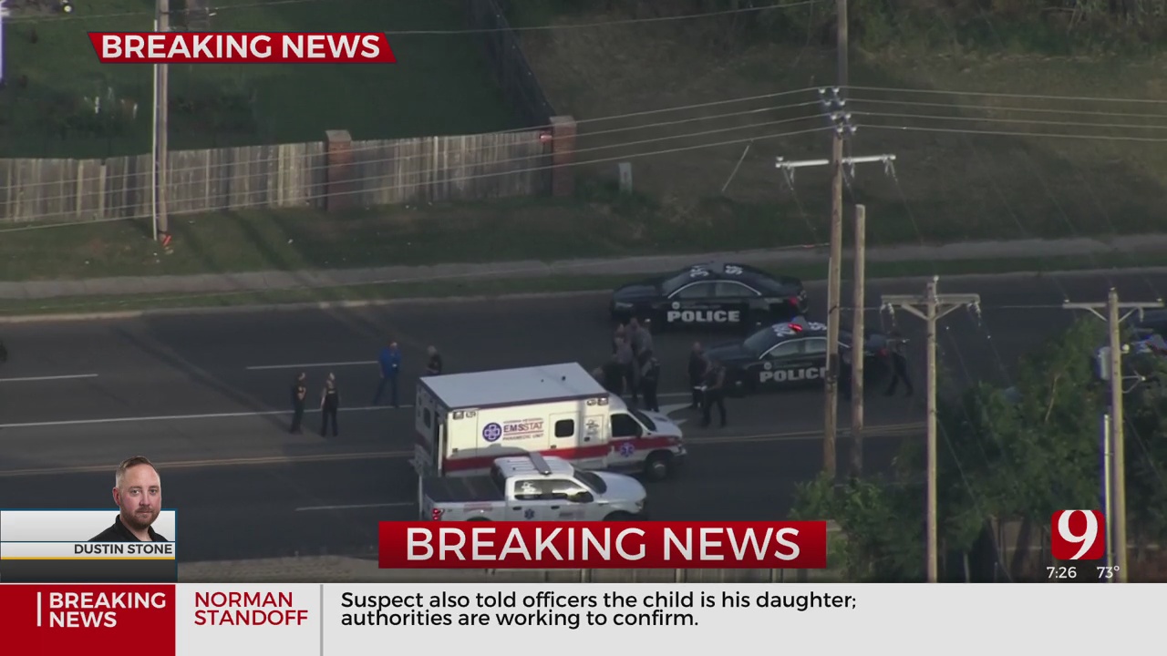 2-Year-Old Held Hostage Rescued In Norman, Suspect In Custody