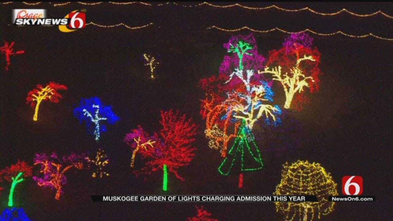 Muskogee's Garden Of Lights Display To Charge Admission This Year