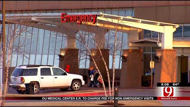 OU Medical Center ER To Charge Fee For Non-Emergency Visits