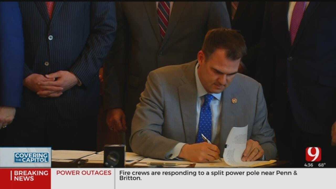 Gov. Stitt Signs 5 Bills To Increase His Power In Office