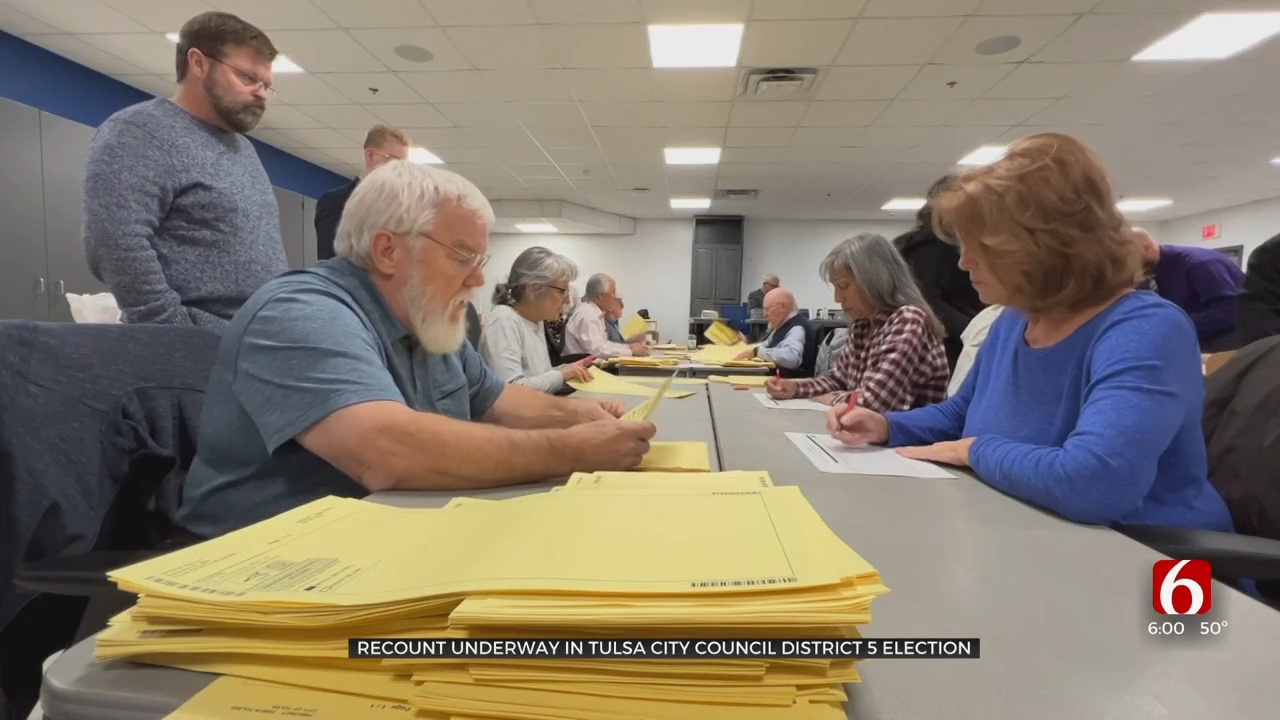 Recount Underway In Tulsa City Council District 5 Election