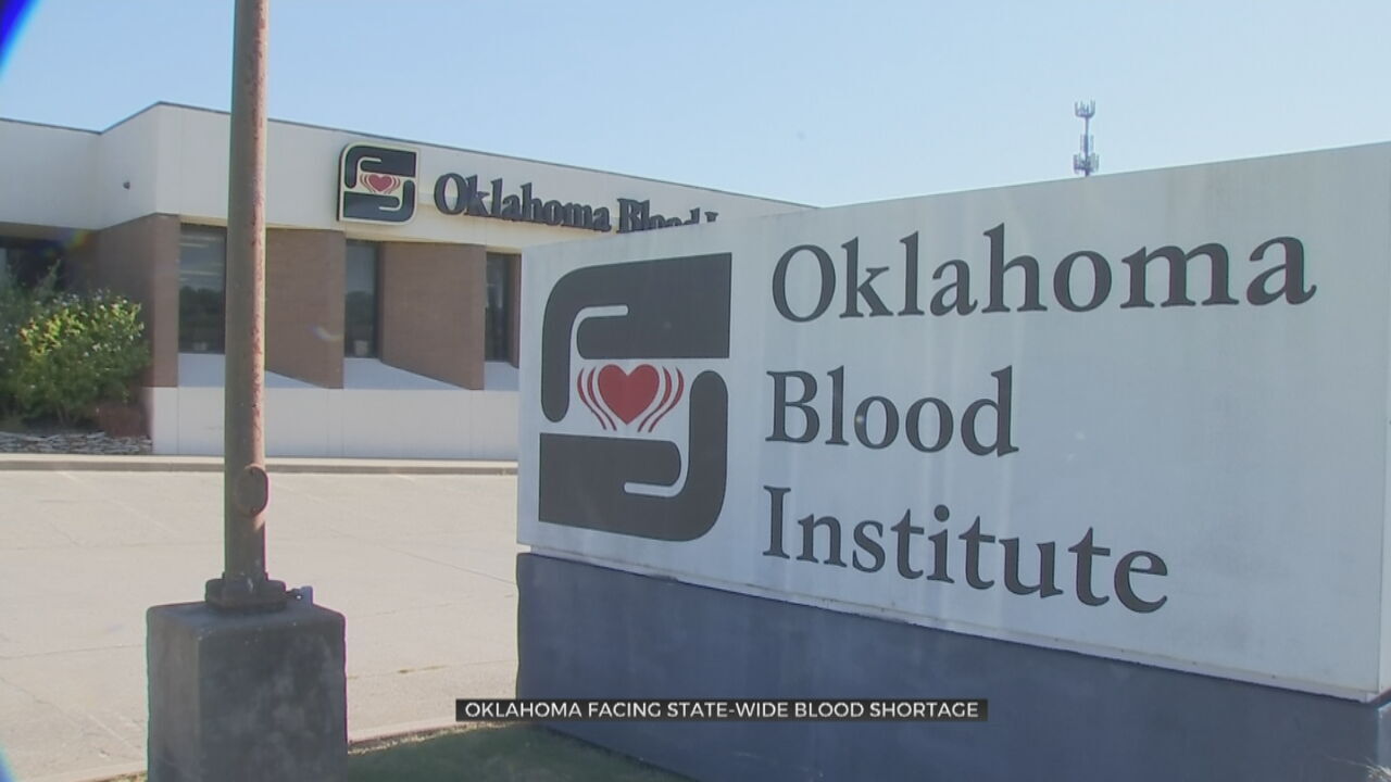 Oklahoma Facing Statewide Blood Shortage