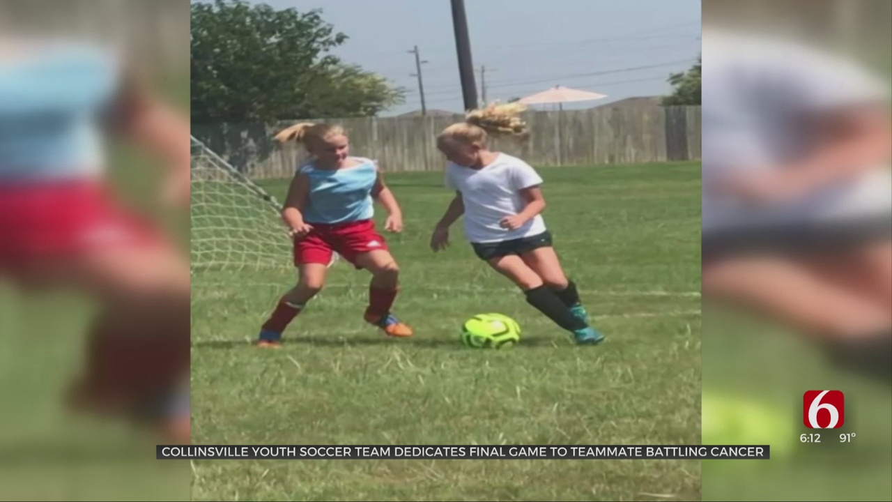 Collinsville Youth Soccer Team Dedicates Last Game To Teammate Diagnosed With Cancer