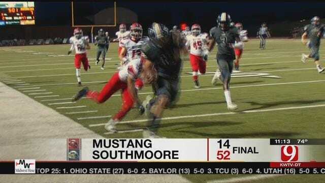 Southmoore Blows Out Mustang