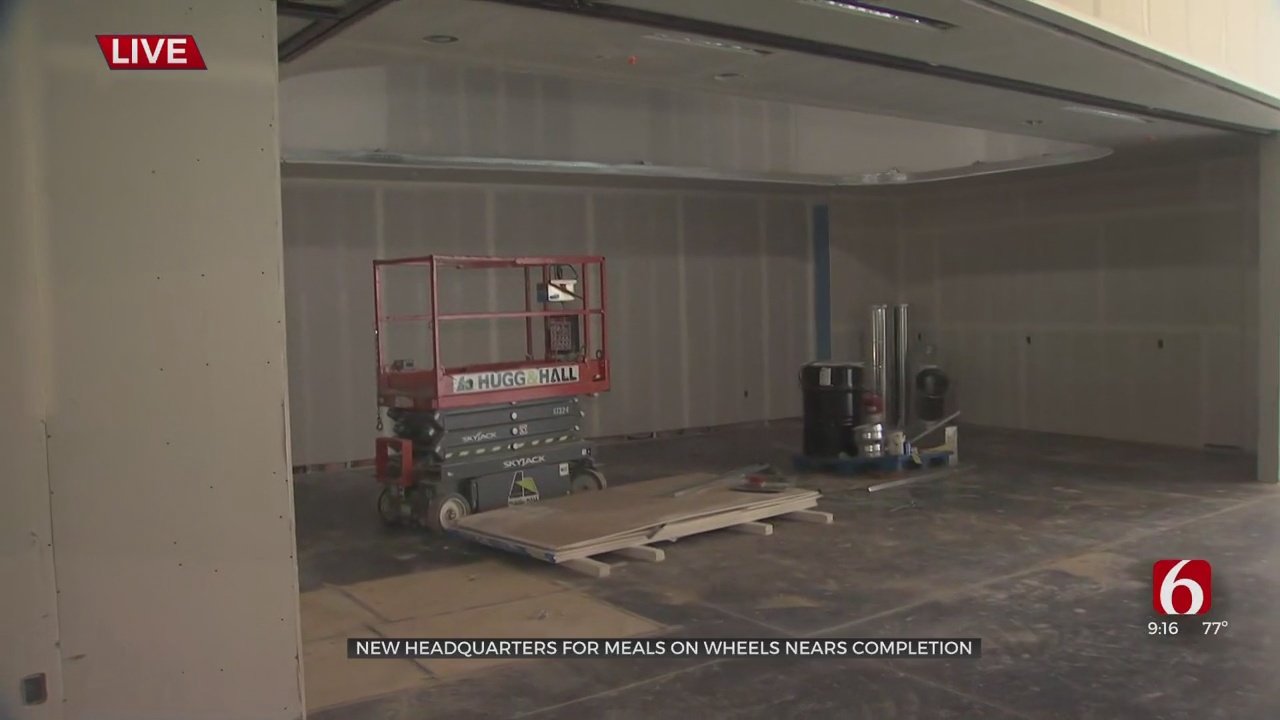 Watch: New Headquarters For Meals On Wheels Nears Completion  
