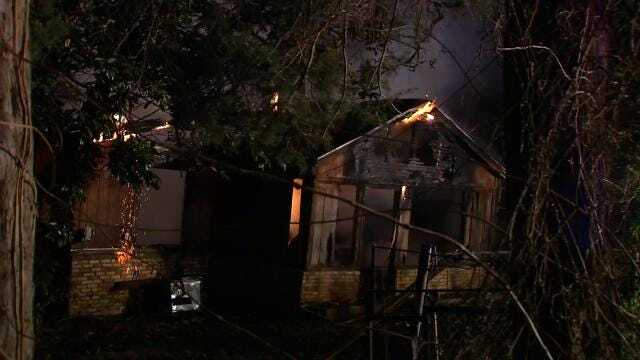 WEB EXTRA: Video From Scene Of Turley House Fire
