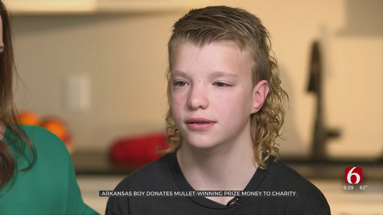 Arkansas Boy Donates Mullet Competition Money To Foster Care Organizations