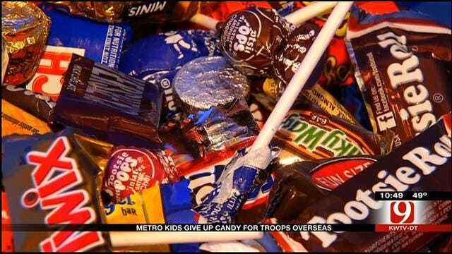 Metro Kids Give Up Halloween Candy For Troops Overseas