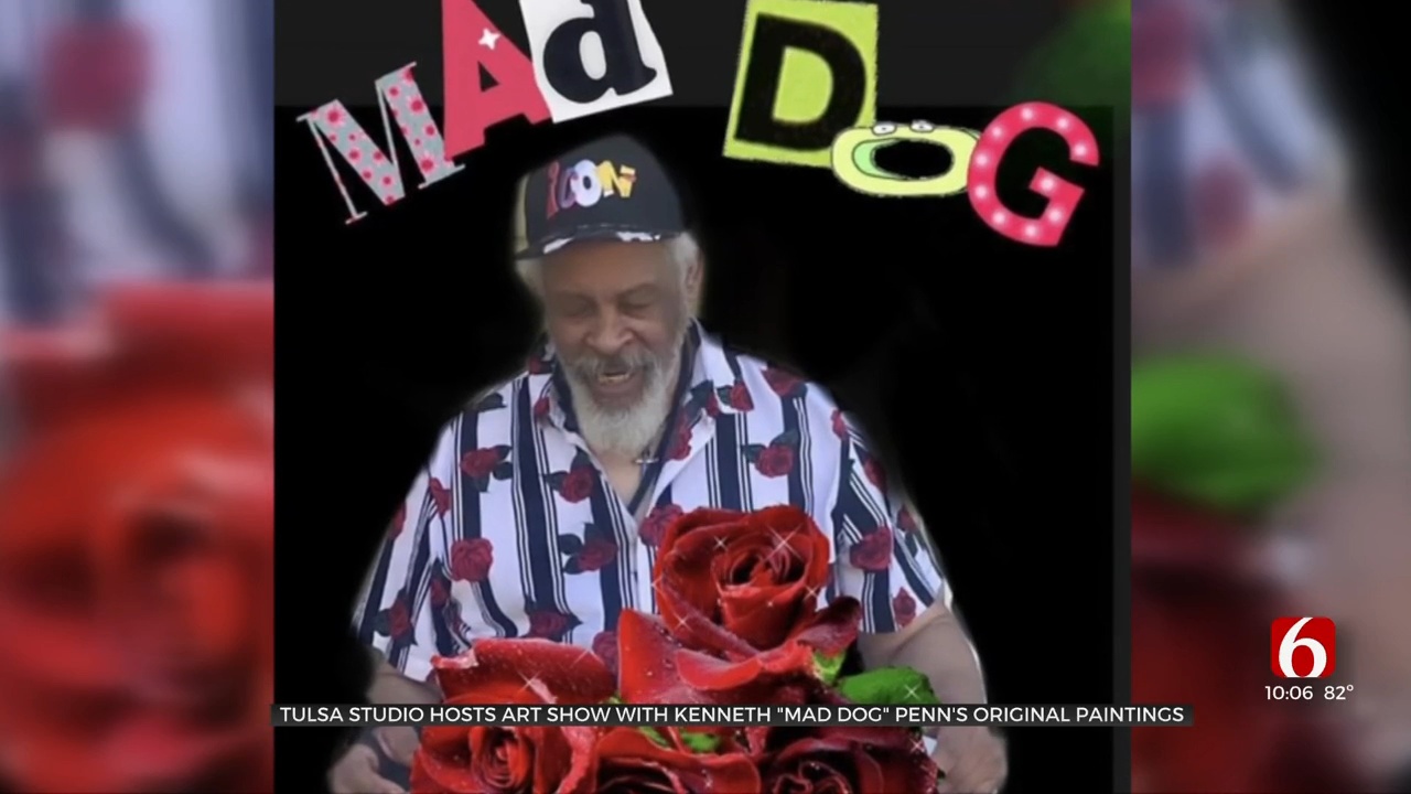 Tulsa Studio Hosts Art Show With Kenneth 'Mad Dog' Penn's Original Paintings