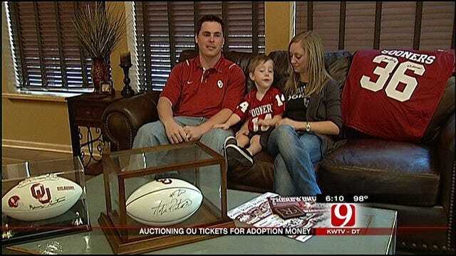 Diehard OU Fans Auction Tickets To Pay For Adoption