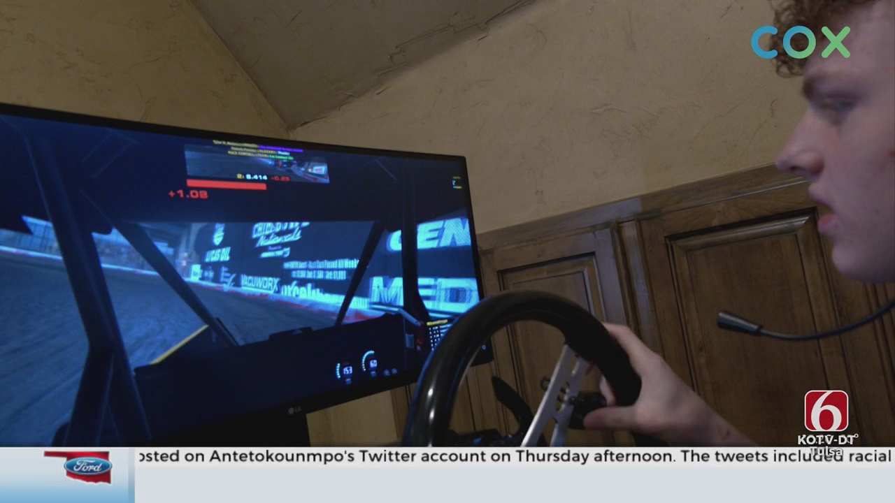 Bixby Racer Takes To The Virtual Track