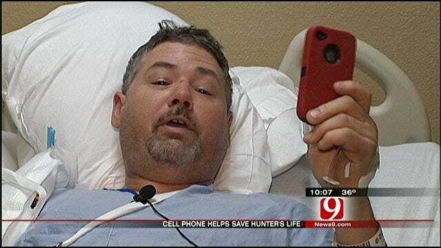 Harrah Man Lucky To Be Alive After Freak Accident