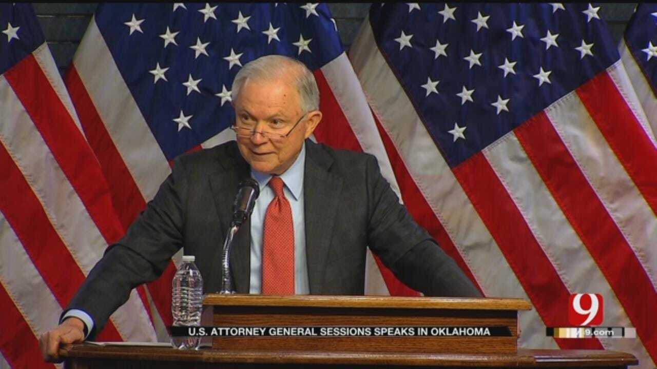 U.S. Attorney General Sessions Speaks In OKC
