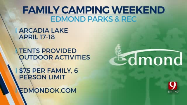 Edmond Parks & Recreation Hosts Family Camping Weekend 