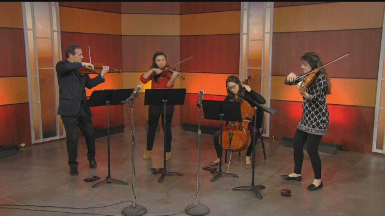 WATCH: The Carpe Diem String Quartet Performs For News On 6