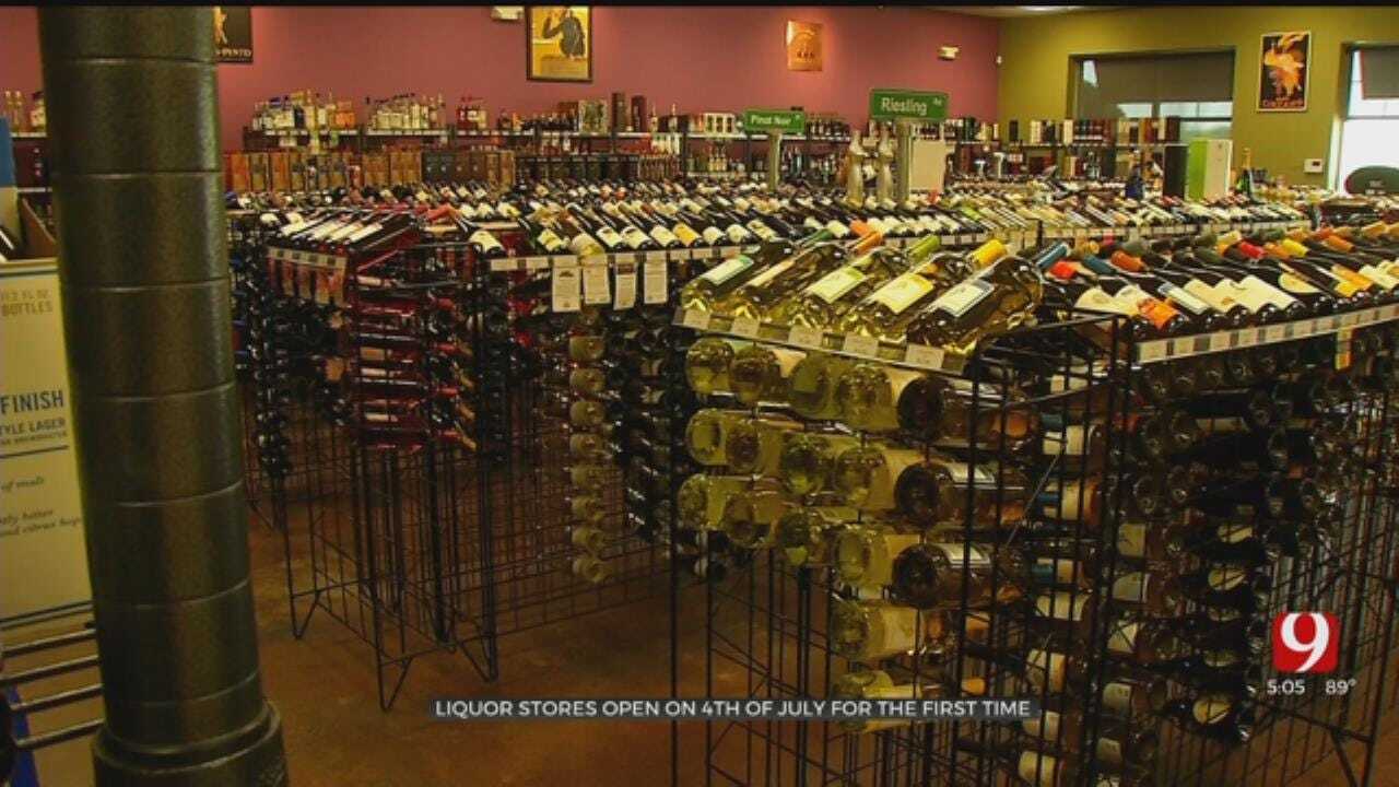 Liquor Stores Open In Oklahoma For First Independence Day In A Century