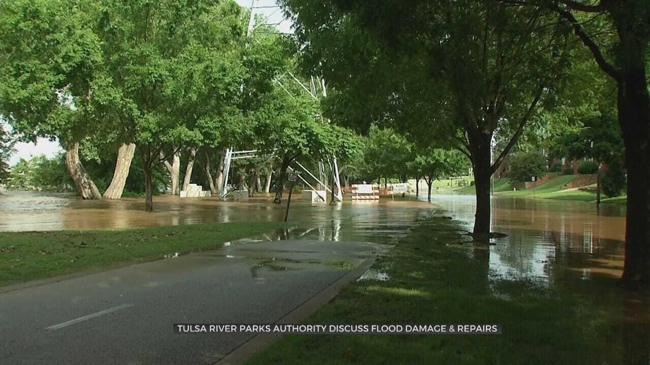 Nearly $8 Million Needed To Repair Flood Damage At Tulsa River Parks, City Says