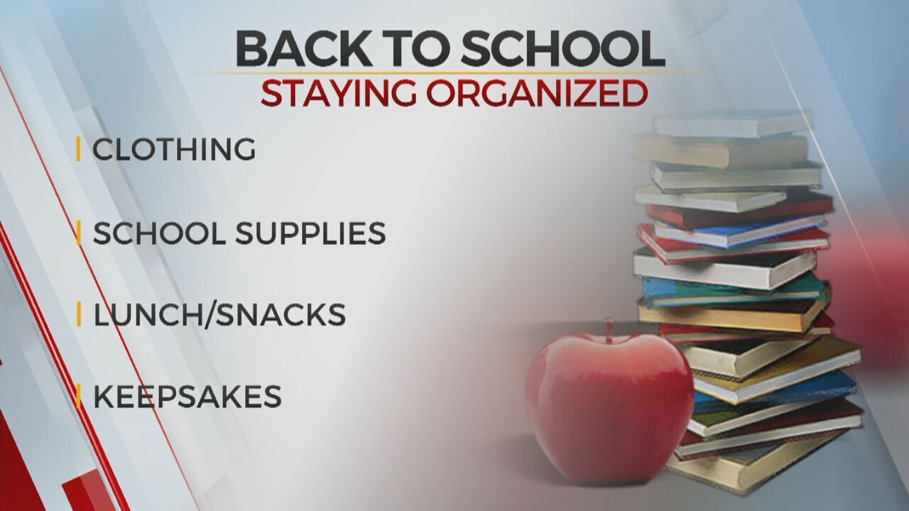 Watch: Miranda Smith From 'Organizing With Mo' Offers Tips On Getting Back-To-School Ready 