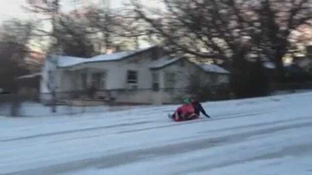 WEB EXTRA: Claremore Sledders On Blue Star Drive #1