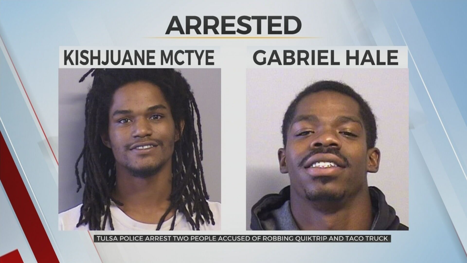 Tulsa Police Arrest 2 Men Accused Of Back-To-Back Armed Robberies