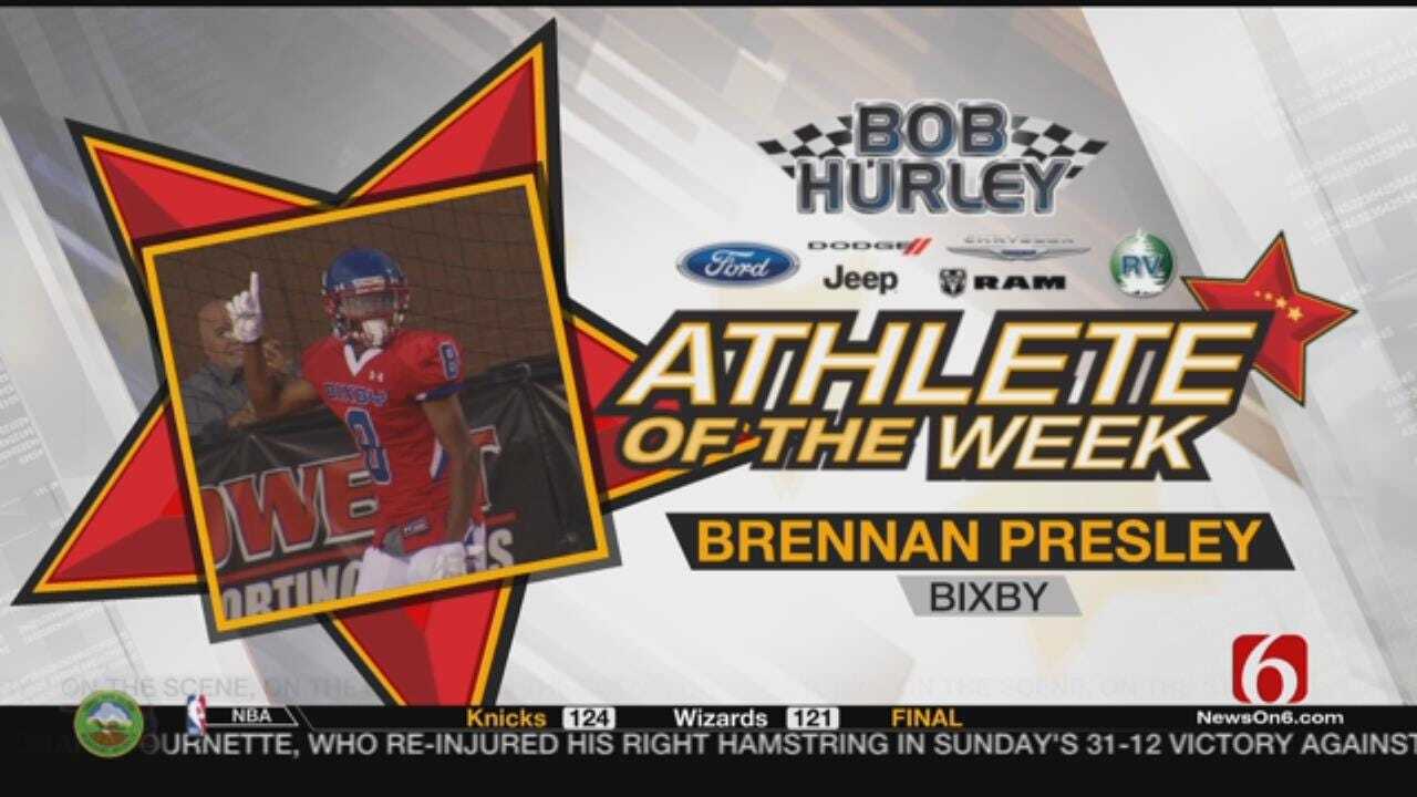 Week 5 Athlete Of The Week: Bixby's Brennan Presley