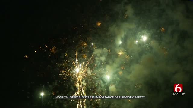 Hospital Officials Stress Importance Of Firework Safety 