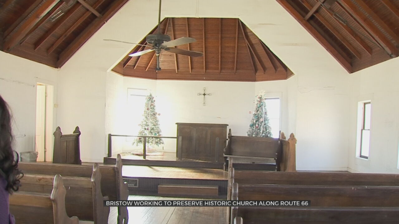 City Of Bristow Working To Restore Historic Church Along Route 66